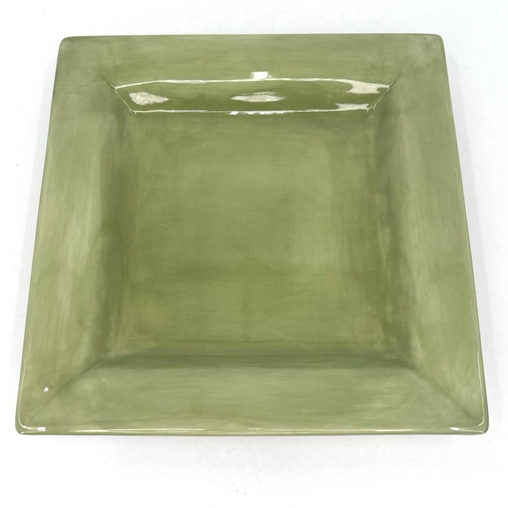 Pottery Barn Sausalito Sage Green serving dinning dish